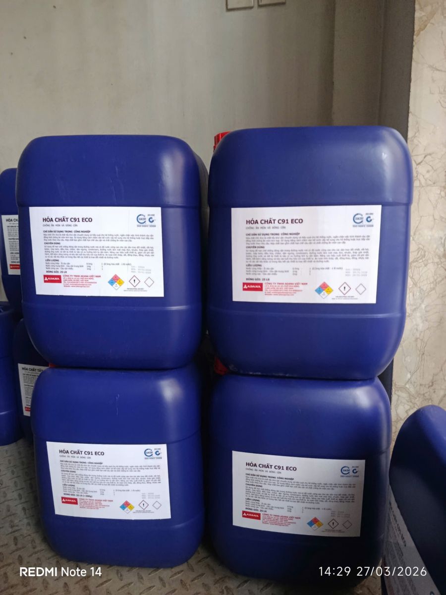 Hoá chất chống cáu cặn