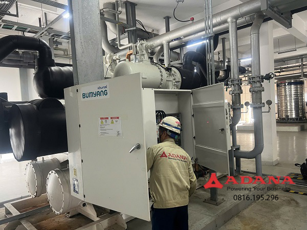 Sửa chữa chiller Kiturami Bumyang