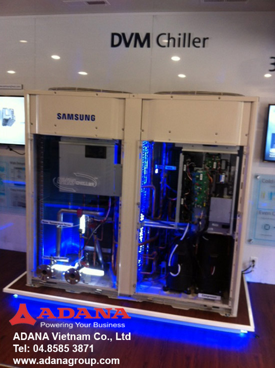 Bảo trì chiller samsung hanbell Teco