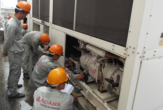 Bảo trì cụm máy nén dàn ngưng