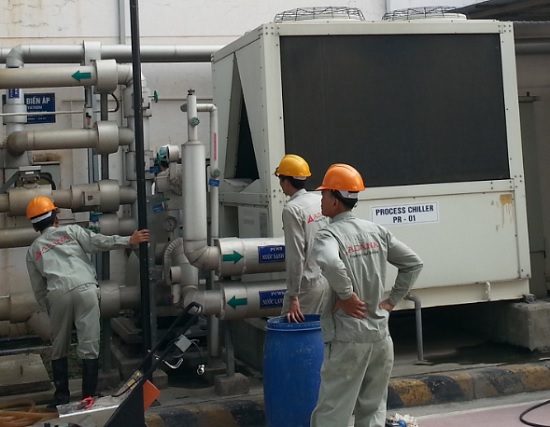 Sửa lỗi chiller Daikin