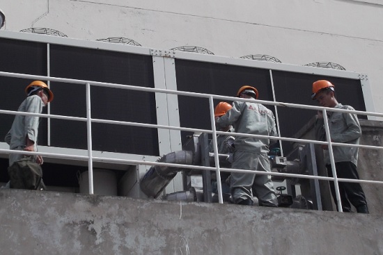 Bảo dưỡng điều hòa chiller tại Nam Định